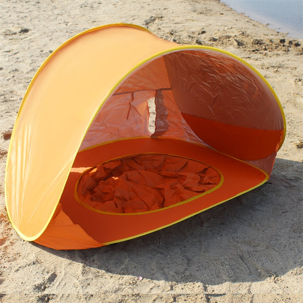 Barraca de Praia Infantil Com Piscina e Proteção UV